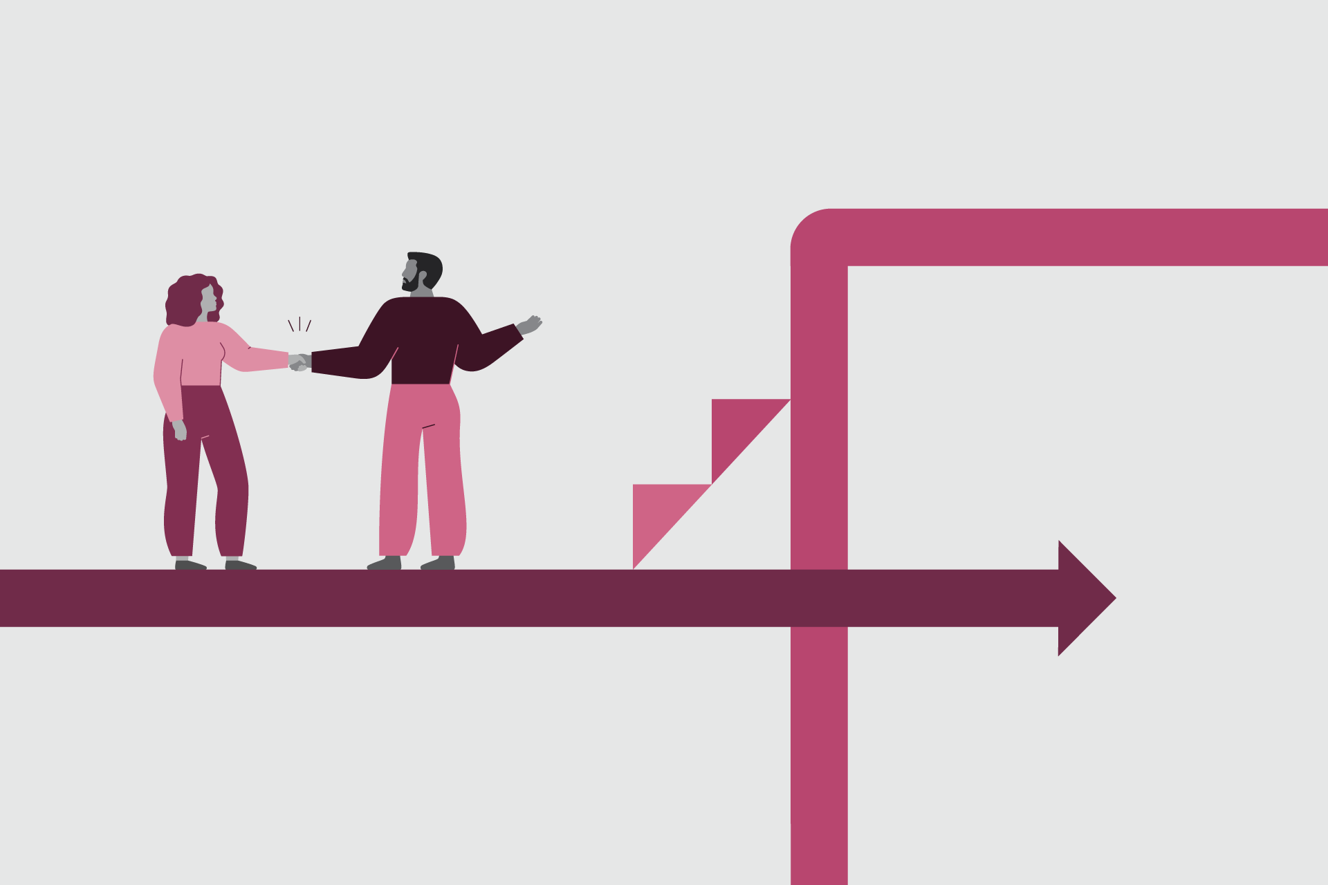 Professional services recruitment specialists talking to professionals